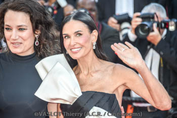 Coralie Fargeat, Demi Moore 