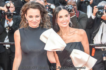 Coralie Fargeat, Demi Moore Coralie Fargeat, Demi Moore