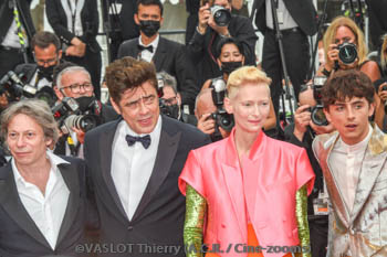 Mathieu Amalric, Benicio Del Toro, Tilda Swinton, Timothée Chalamet 