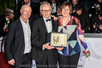 Paul Laverty, Ken Loach, Rebecca O'Brien