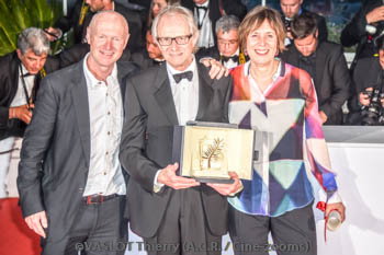 Paul Laverty, Ken Loach, Rebecca O'Brien 