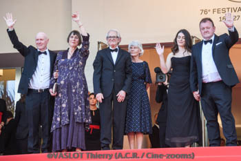 Paul Laverty, Rebecca O'Brien, Ken Loach, Lesley Ashton, Ebla Mari, Dave Turner