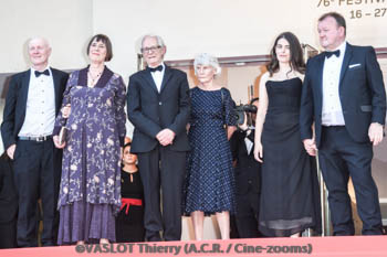 Paul Laverty, Rebecca O'Brien, Ken Loach, Lesley Ashton, Ebla Mari, Dave Turner