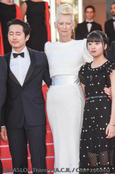 Steven Yeun, Ahn Seo-Hyun, Tilda Swinton