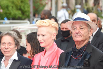Mathieu Almaric, Tilda Swinton, Bill Murray