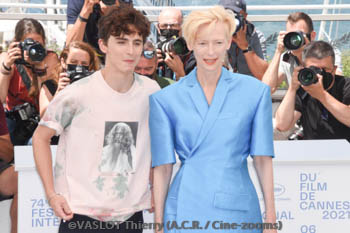 Timothée Chalamet, Tilda Swinton