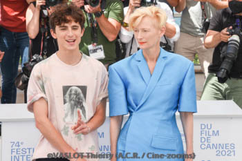 Timothée Chalamet, Tilda Swinton