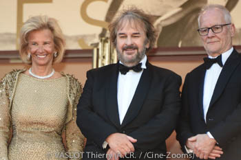 Iris Knobloch, Peter Jackson, Thierry Fremaux