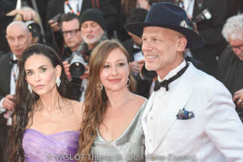 Demi Moore, Rebecca Harrell Tickell, Josh Tickell 