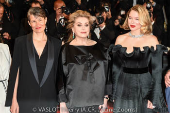 Camille Dalmais, Catherine Deneuve, Léa Seydoux, Malo Blanchet 