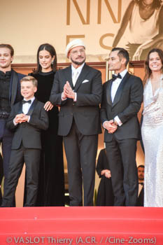 Edouard Philipponnat, Clark Shotwell, Ella Bleu Travolta, John Travolta