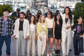Eric Cantona, Mathias Minne, Sophie Garagon, India Hair, Avril Besson, Louise Giordano, Raya Martigny, Fanny Sidney, Julia Mingo, Christophe Audeguis Eric Cantona, Mathias Minne, Sophie Garagon, India Hair, Avril Besson, Louise Giordano, Raya Martigny, Fanny Sidney, Julia Mingo, Christophe Audeguis