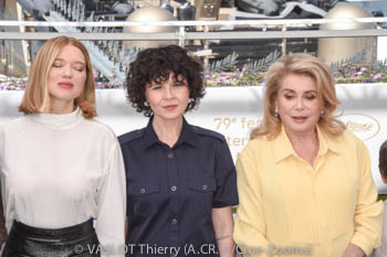 Léa Seydoux, Marie Kreutzer, Catherine Deneuve