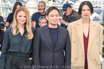 Virginie Efira, Ryûsuke Hamaguchi, Tao Okamoto