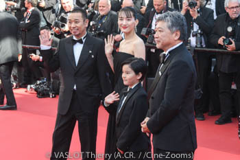 Yuta Bandoh, Haruka Ayase, Rimu Kuwaki, Hirokazu Kore-eda