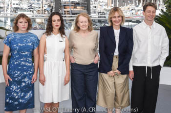 Maïwene Barthelemy, Tess Barthélemy, Annie Ernaux, Judith Godrèche, Victor Bonnel 