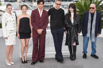 Kristine Froseth, Havana Rose Liu, Charles Melton, Nicolas Winding Refn, Sophie Thatcher, Pino Donaggio 