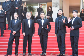 Masaki Suda, Kiyoshi Kurosawa, Masahiro Motoki, Munetaka Aoki, Ryota Miyadate