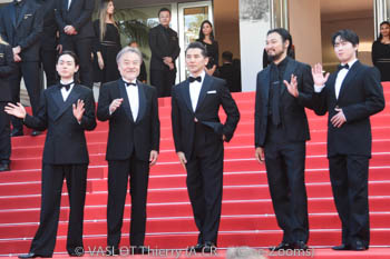 Masaki Suda, Kiyoshi Kurosawa, Masahiro Motoki, Munetaka Aoki, Ryota Miyadate