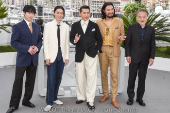 Ryota Miyadate, Masaki Suda, Masahiro Motoki, Munetaka Aoki, Kiyoshi Kurosawa