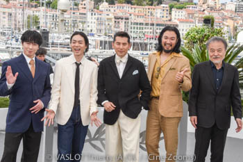 Ryota Miyadate, Masaki Suda, Masahiro Motoki, Munetaka Aoki, Kiyoshi Kurosawa