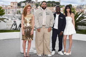 Salomé Scotto, Kevin Razy, Boubacar Kabo, Elisa Ezzedine