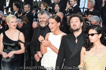 Paul Kircher, Nadia Tereszkiewicz, Christophe Honoré, Adèle Exarchopoulos, Vincent Lacoste, Noée Abita
