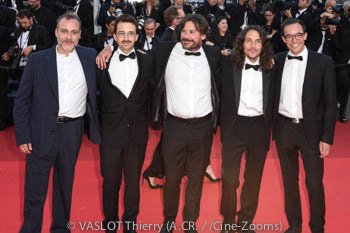 Simon Géliot, Baptiste Salvan, Christophie Dimitri Réveille, Julien Schickel, Gaëtan Trigot