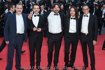 Simon Géliot, Baptiste Salvan, Christophie Dimitri Réveille, Julien Schickel, Gaëtan Trigot
