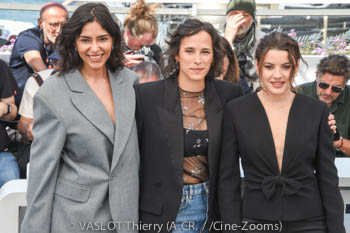 Soundos Mosbah, Hélène Rosselet-Ruiz, Malou Khebizi 