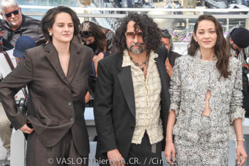 Noémie Merlant, Bertrand Mandico, Marion Cotillard