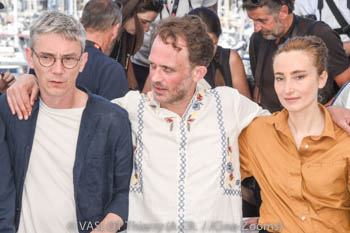 Swann Arlaud, Emmanuel Marre, Sandrine Blancke