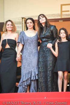 Léa Mysius, Hafsia Herzi, Monica Bellucci, Tawba El Gharchi 