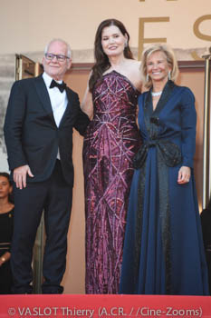 Thierry Frémaux, Geena Davis, Iris Knobloch