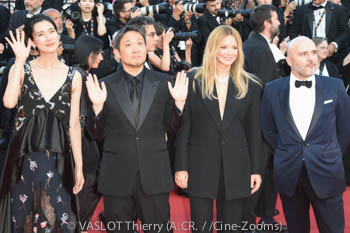 Tao Okamoto, Ryûsuke Hamaguchi, Virginie Efira, David Gauquié